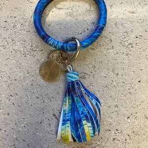Tassel Keychain Bracelet With Charm #2006